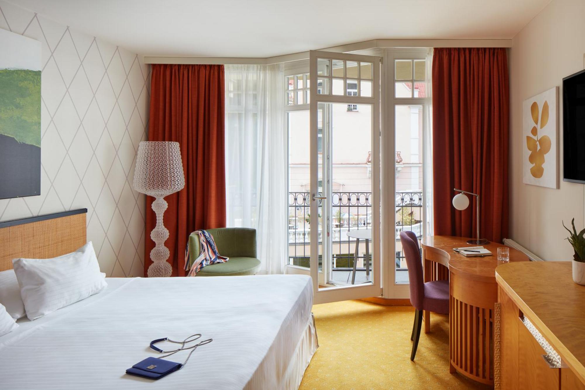 Doppelzimmer mit Balkon – inklusive Zugang zum Wellnessbereich